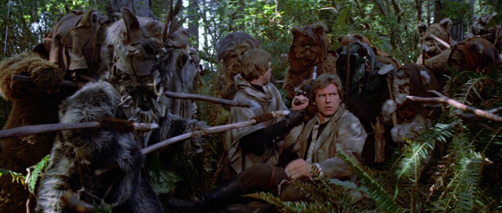 Star Wars Return of the Jedi movie still 2