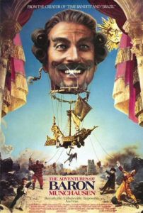 adventures of baron munchausen movie poster