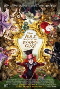 alice through the looking glass movie poster