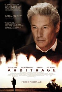 arbitrage movie poster