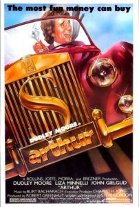 arthur 1981 movie poster