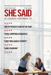 She Said poster