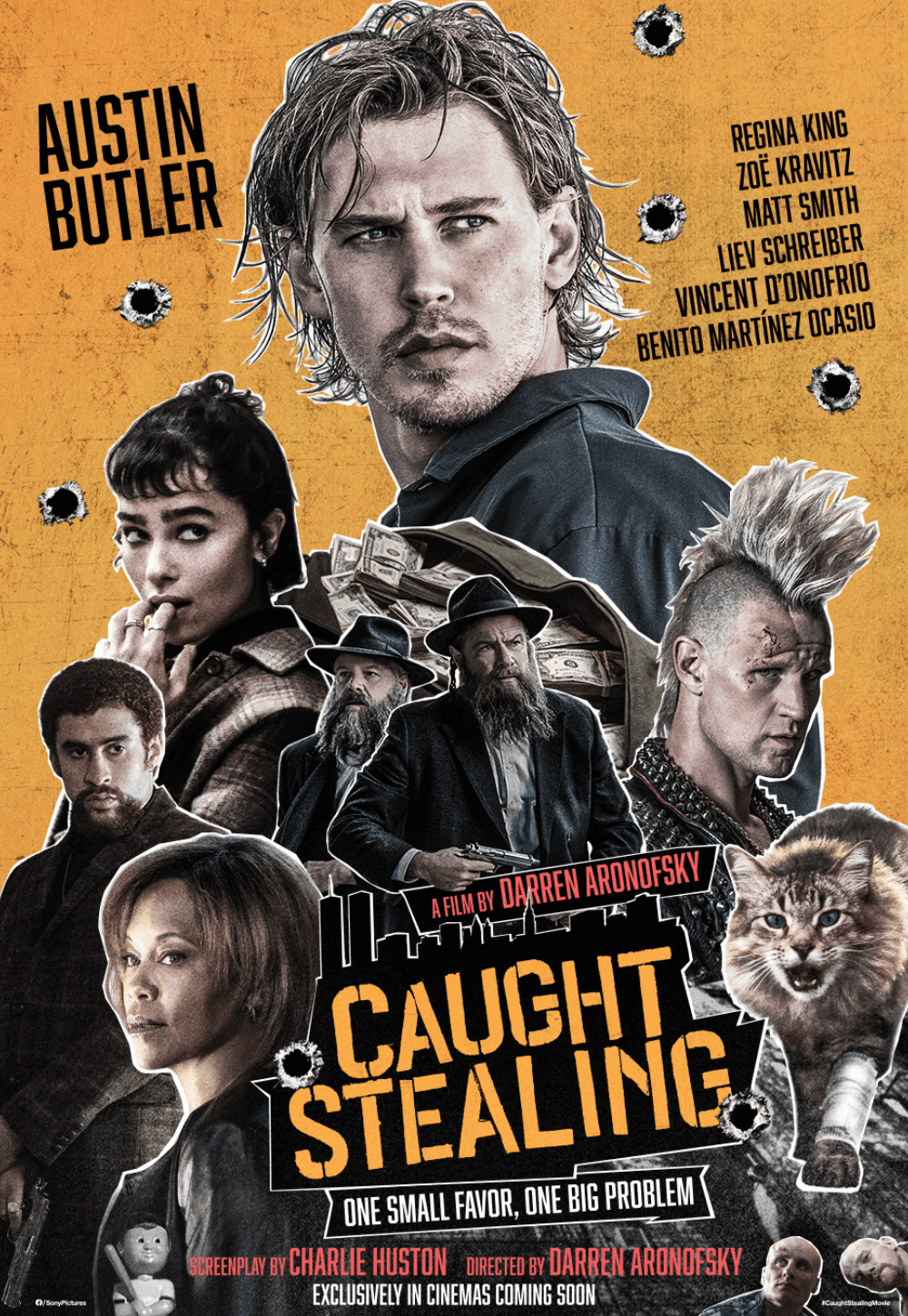 Caught Stealing 2025 movie poster