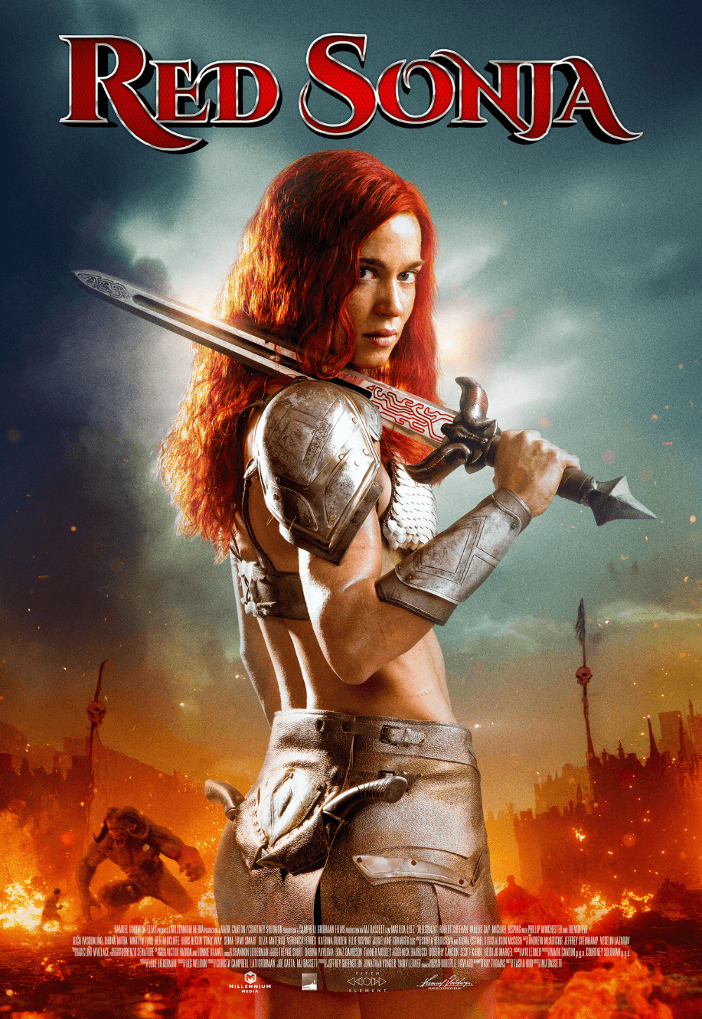 Red Sonja 2025 movie poster