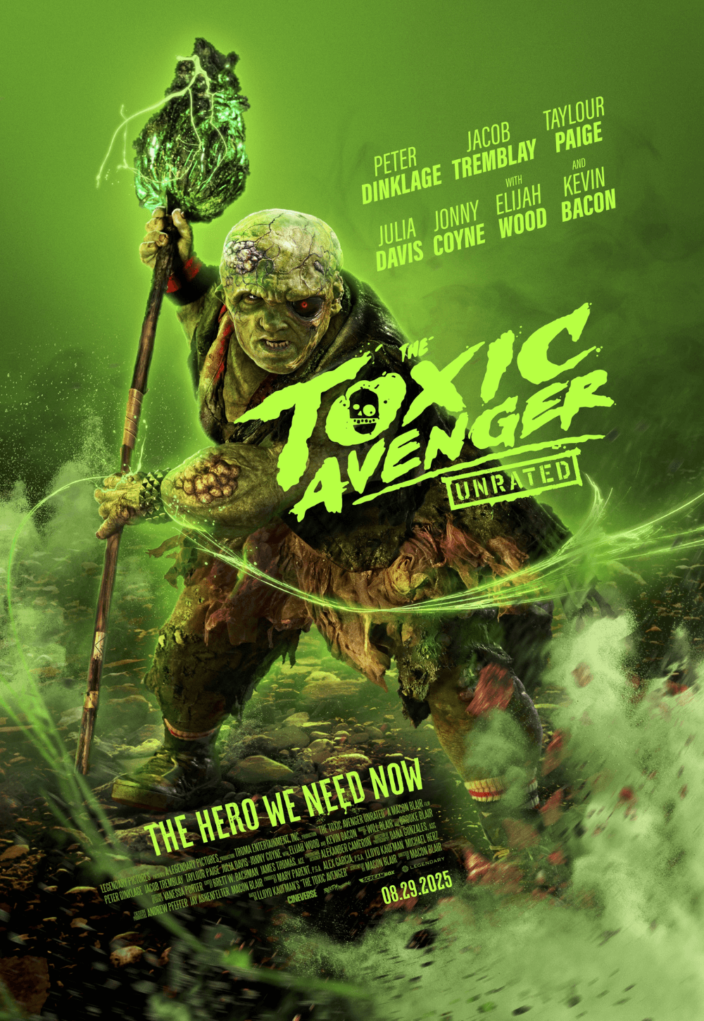 The Toxic Avenger 2025 movie poster