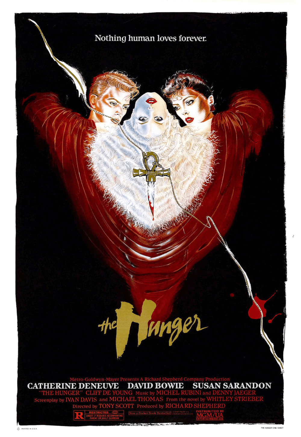 The Hunger 1983 Movie Poster