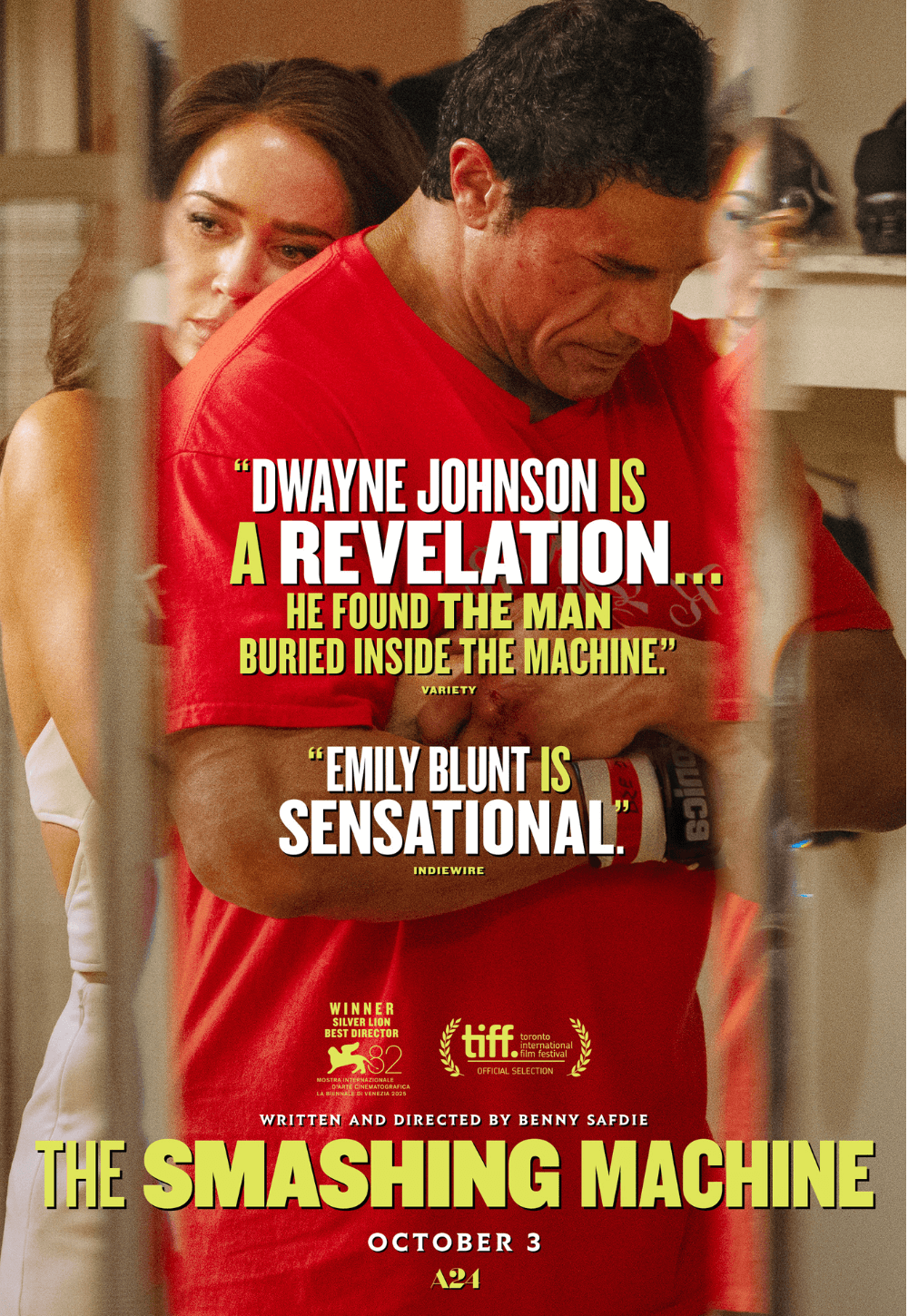 The Smashing Machine movie poster