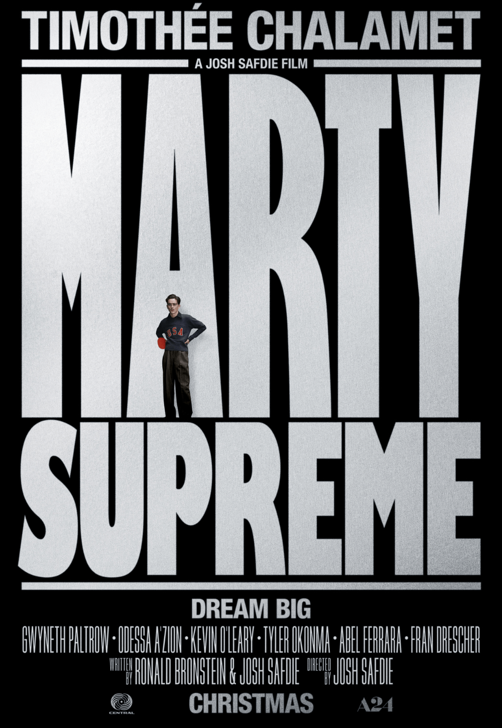 Marty Supreme movie poster