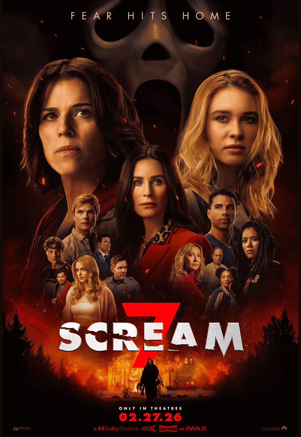 Scream 7 2026 movie poster
