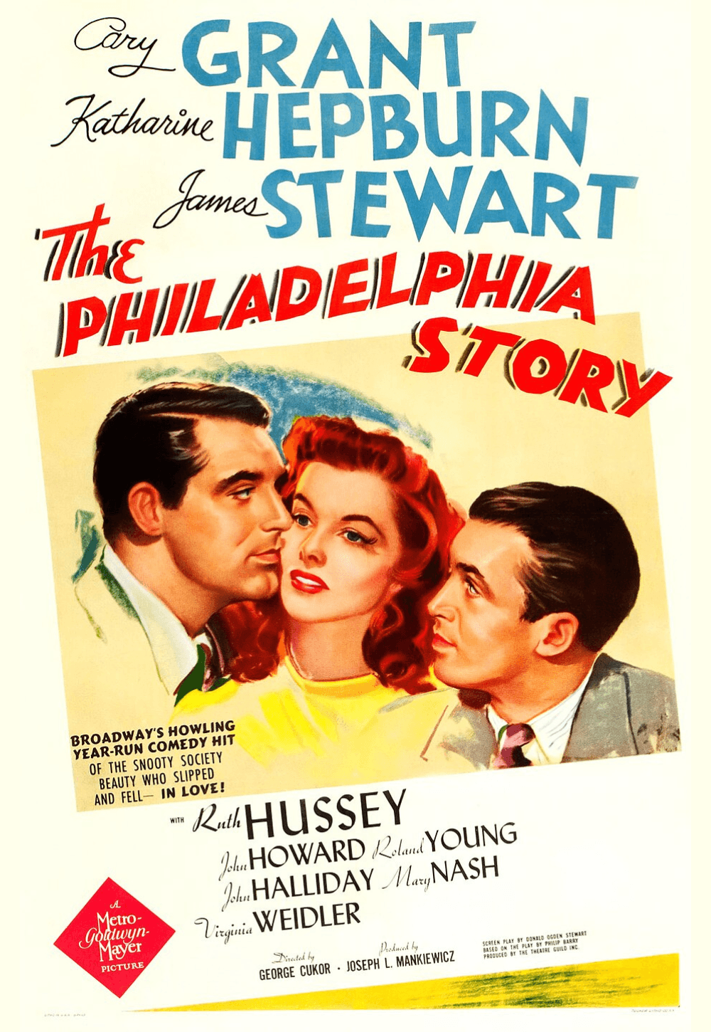 The Philadelphia Story movie poster