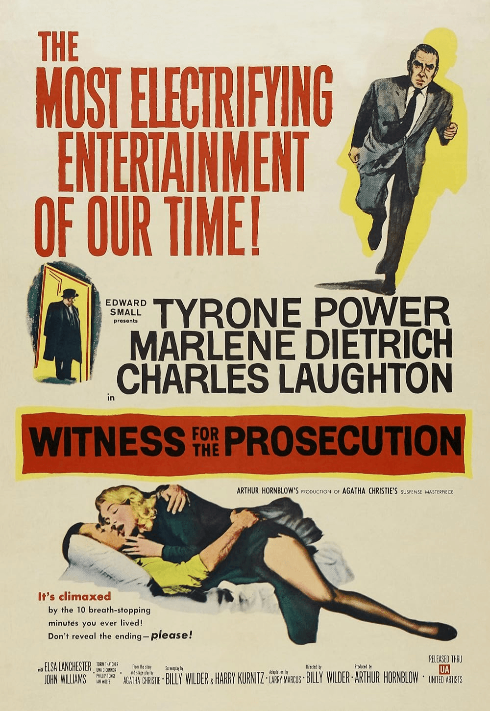 Witness for the Prosecution movie poster