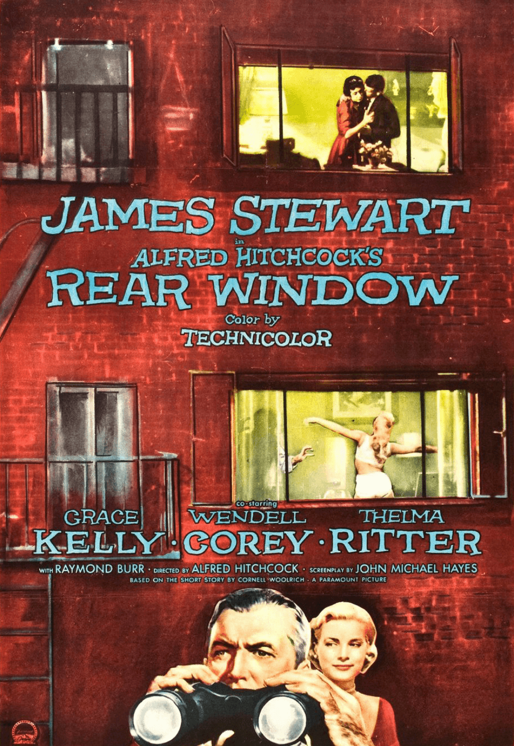 Rear Window movie poster