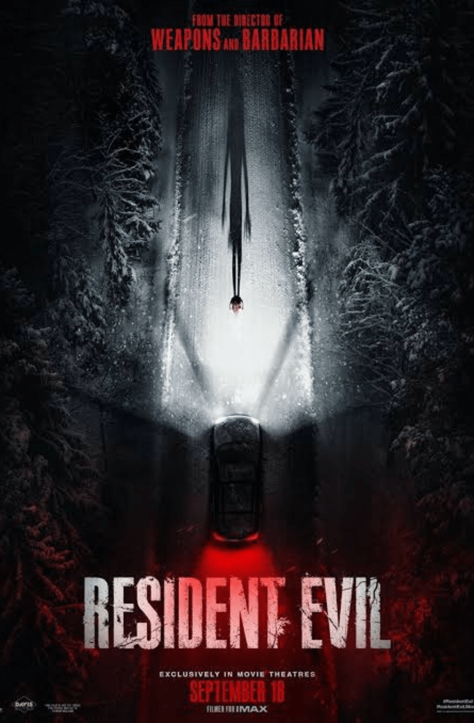 Resident Evil 2026 movie poster