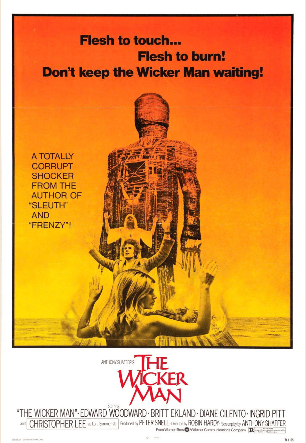 The Wicker Man 1973 movie poster