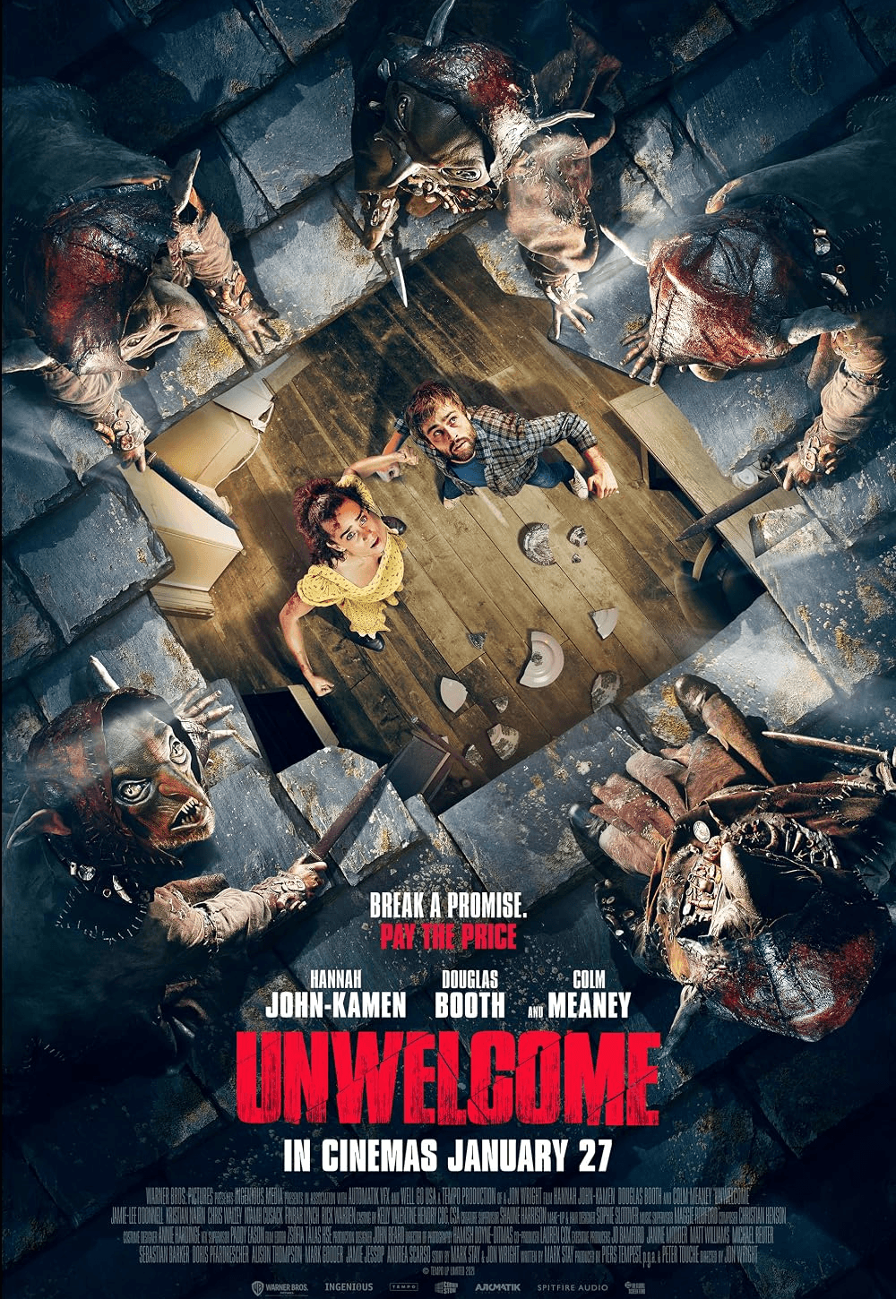 Unwelcome 2023 movie poster